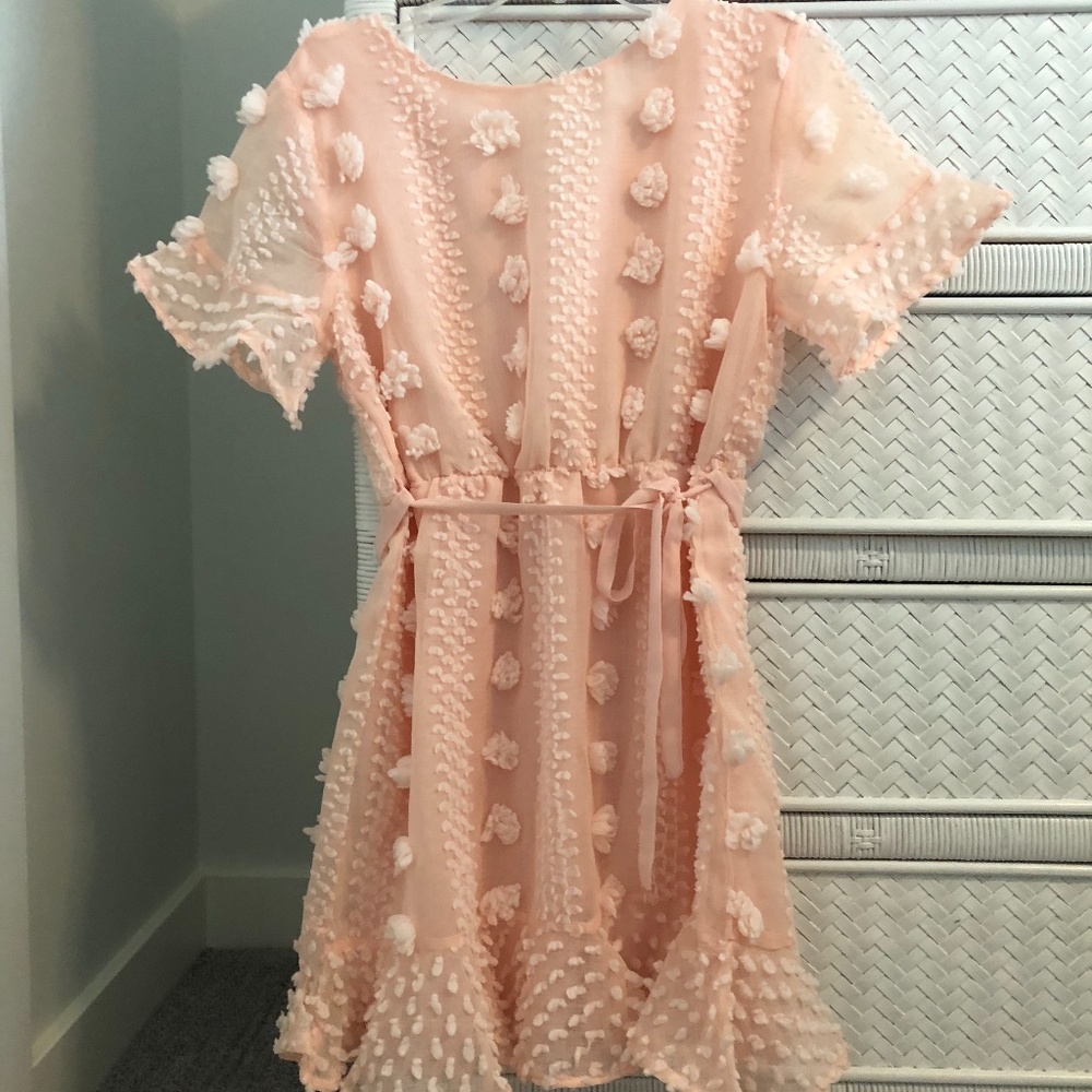 Pink Mini Dress - Medium, Never Worn